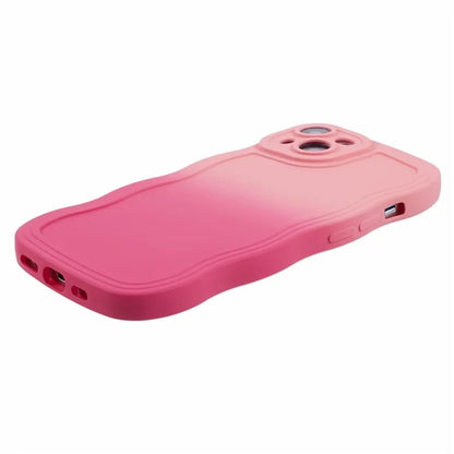 JTW Series for iPhone 13 Case Wavy Edge Double-Sided Rubberized Phone Cover