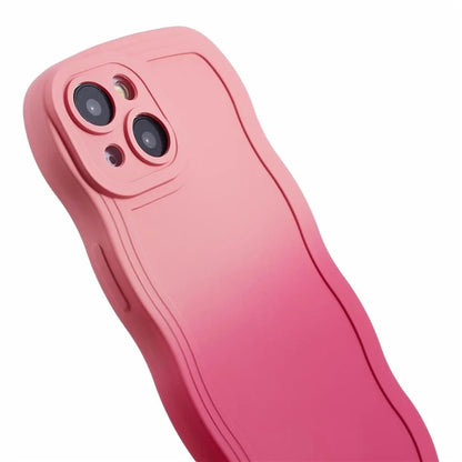 JTW Series for iPhone 13 Case Wavy Edge Double-Sided Rubberized Phone Cover
