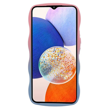 JTW Series for Samsung Galaxy A14 5G / A14 4G TPU Case Double-Sided Rubberized Phone Cover