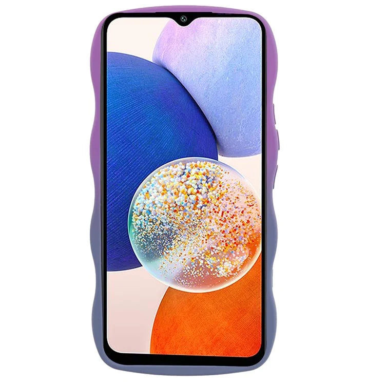 JTW Series for Samsung Galaxy A14 5G / A14 4G TPU Case Double-Sided Rubberized Phone Cover