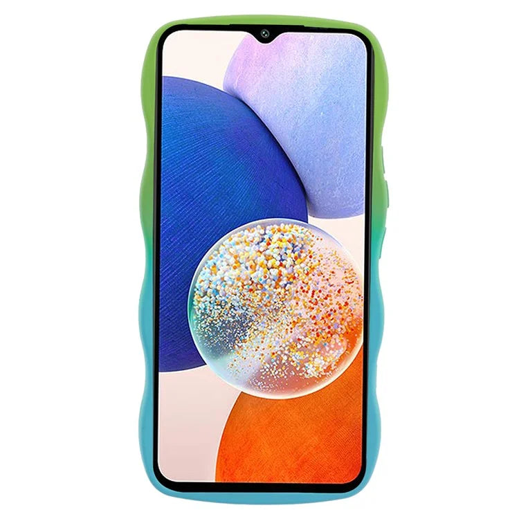 JTW Series for Samsung Galaxy A14 5G / A14 4G TPU Case Double-Sided Rubberized Phone Cover