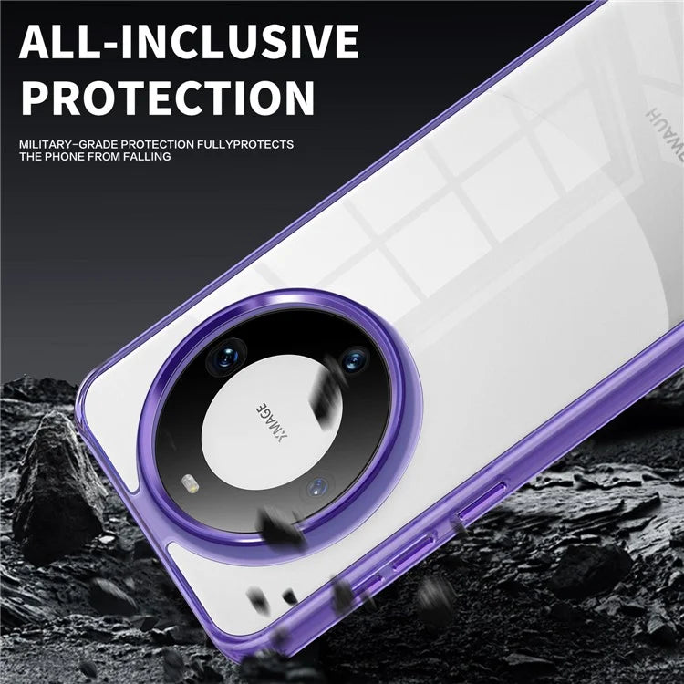 For Huawei Mate 60 Pro Case Clear PC+TPU Anti-drop Phone Protector