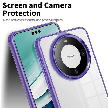 For Huawei Mate 60 Pro Case Clear PC+TPU Anti-drop Phone Protector