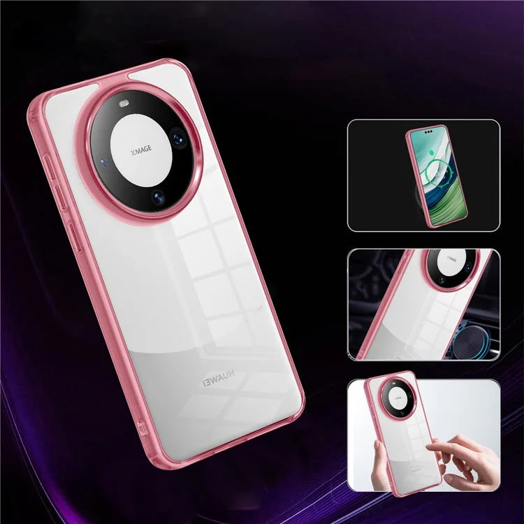 For Huawei Mate 60 Pro Case Clear PC+TPU Anti-drop Phone Protector