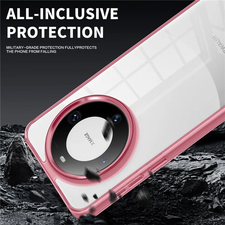 For Huawei Mate 60 Pro Case Clear PC+TPU Anti-drop Phone Protector