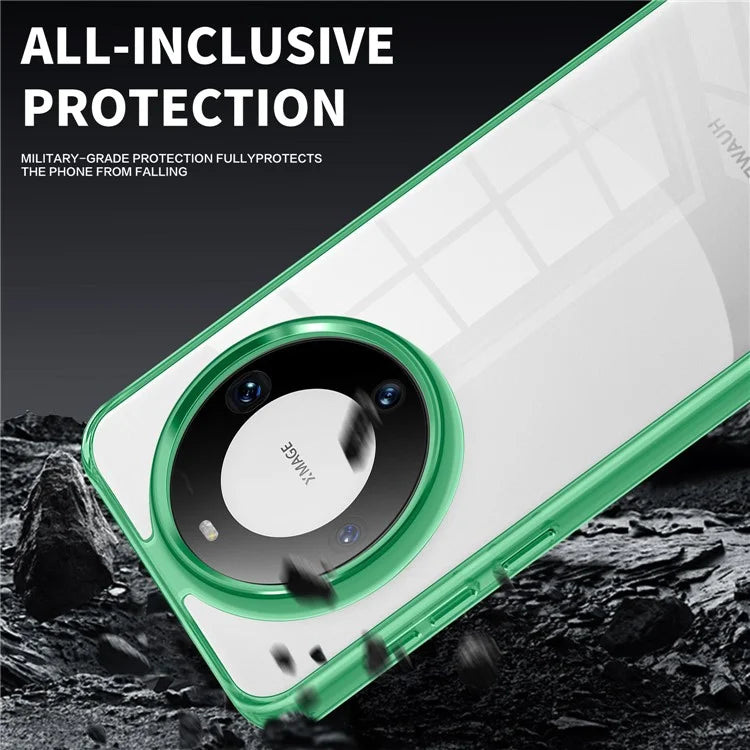 For Huawei Mate 60 Pro Case Clear PC+TPU Anti-drop Phone Protector
