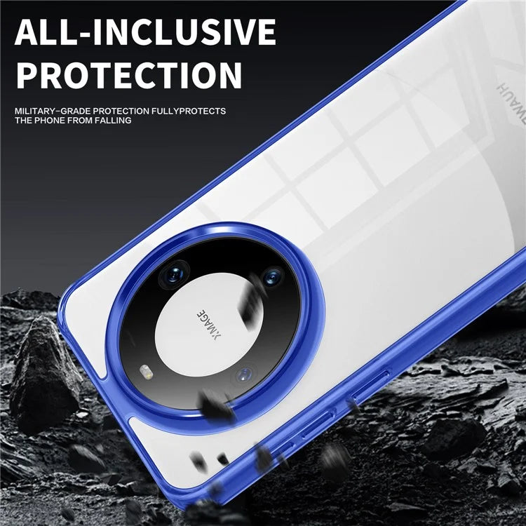 For Huawei Mate 60 Pro Case Clear PC+TPU Anti-drop Phone Protector