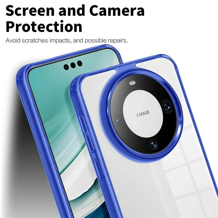 For Huawei Mate 60 Pro Case Clear PC+TPU Anti-drop Phone Protector