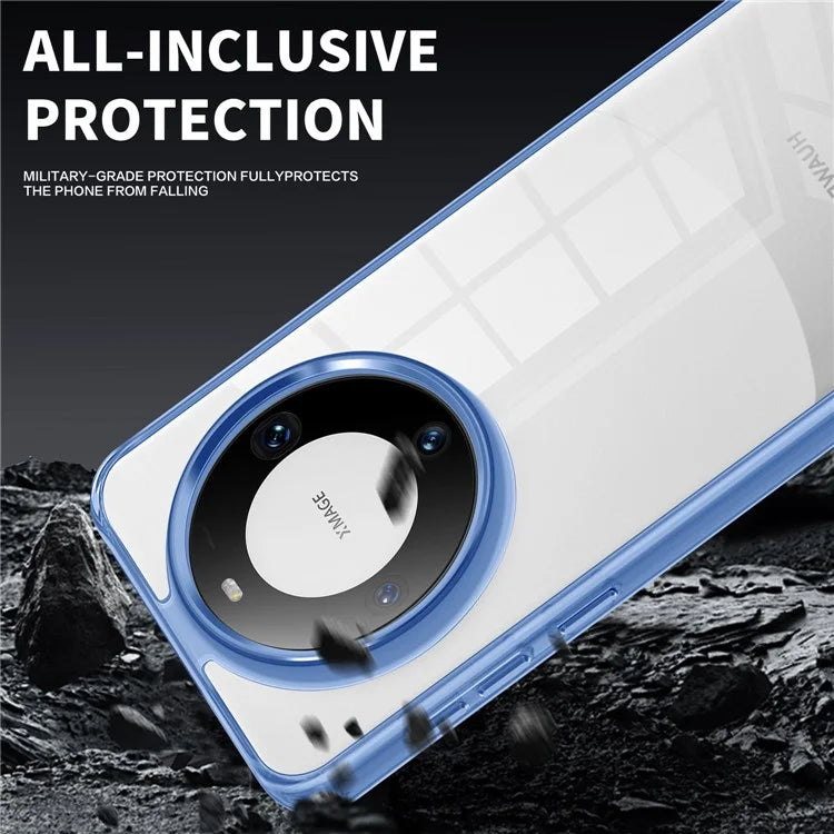 For Huawei Mate 60 Pro Case Clear PC+TPU Anti-drop Phone Protector