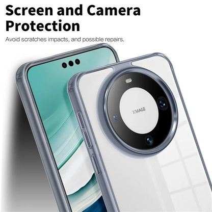 For Huawei Mate 60 Pro Case Clear PC+TPU Anti-drop Phone Protector