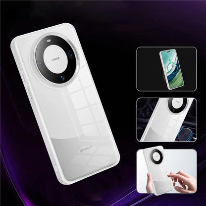 For Huawei Mate 60 Pro Case Clear PC+TPU Anti-drop Phone Protector