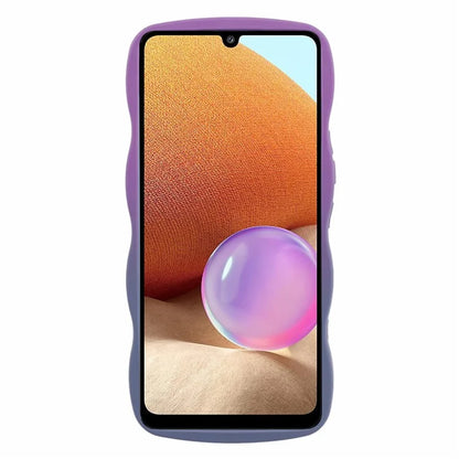 JTW Series for Samsung Galaxy A32 4G (EU Version) Case Wave Frame Shape TPU Phone Cover