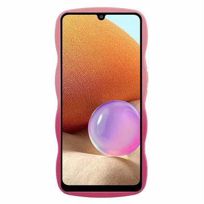 JTW Series for Samsung Galaxy A32 4G (EU Version) Case Wave Frame Shape TPU Phone Cover