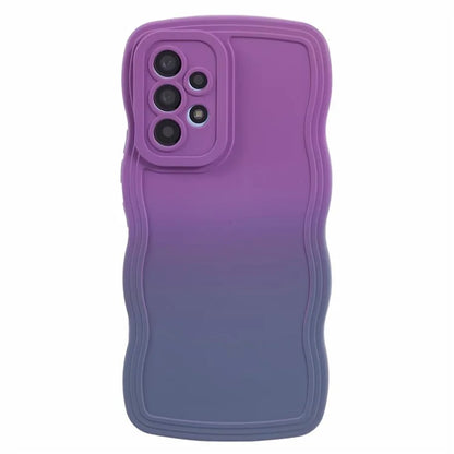 JTW Series for Samsung Galaxy A23 4G / 5G (Global Version) Case Soft TPU Curly Wave Phone Cover