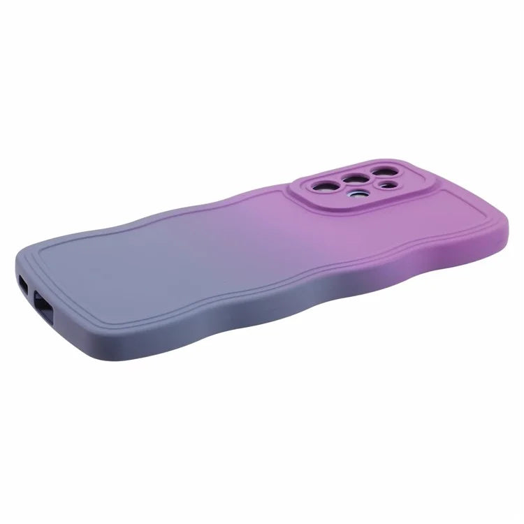 JTW Series for Samsung Galaxy A23 4G / 5G (Global Version) Case Soft TPU Curly Wave Phone Cover