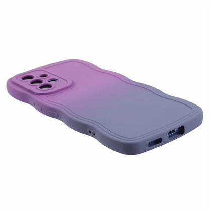 JTW Series for Samsung Galaxy A23 4G / 5G (Global Version) Case Soft TPU Curly Wave Phone Cover