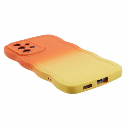 JTW Series for Samsung Galaxy A23 4G / 5G (Global Version) Case Soft TPU Curly Wave Phone Cover