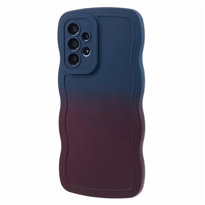JTW Series for Samsung Galaxy A23 4G / 5G (Global Version) Case Soft TPU Curly Wave Phone Cover