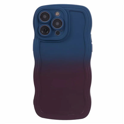 JTW Series for iPhone 15 Pro Max Case Gradient Rubberized Soft TPU Phone Cover