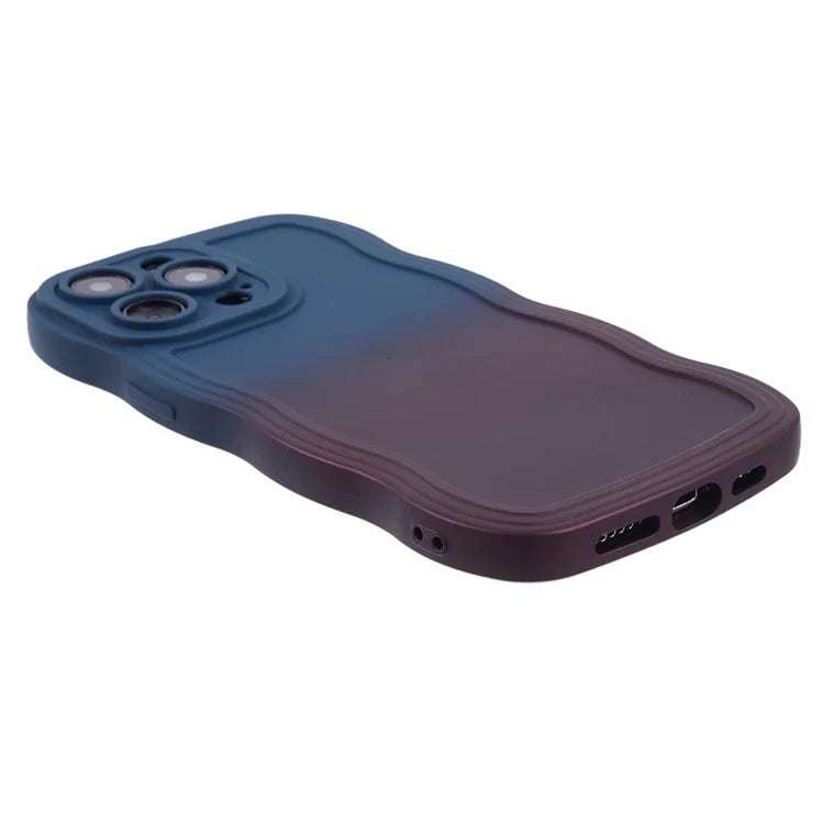 JTW Series for iPhone 15 Pro Max Case Gradient Rubberized Soft TPU Phone Cover