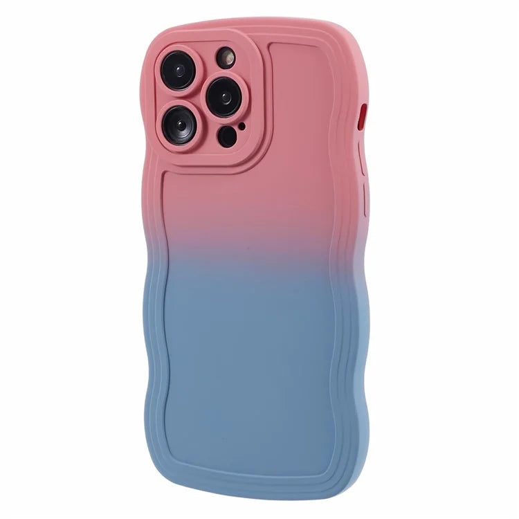 JTW Series for iPhone 15 Pro Max Case Gradient Rubberized Soft TPU Phone Cover