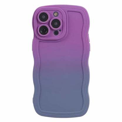 JTW Series for iPhone 15 Pro Max Case Gradient Rubberized Soft TPU Phone Cover