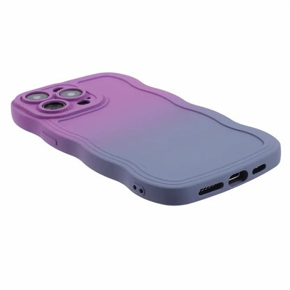 JTW Series for iPhone 15 Pro Max Case Gradient Rubberized Soft TPU Phone Cover