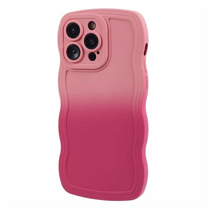 JTW Series for iPhone 15 Pro Max Case Gradient Rubberized Soft TPU Phone Cover