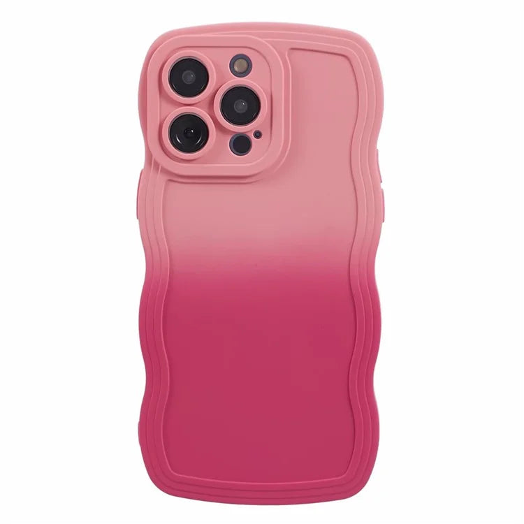 JTW Series for iPhone 15 Pro Case Soft TPU Gradient Smart Phone Cover