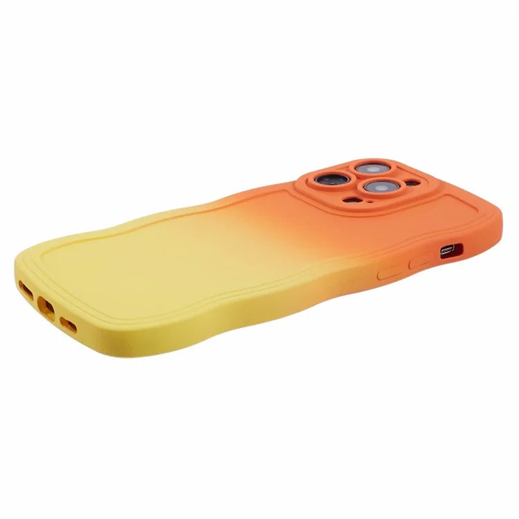 JTW Series for iPhone 15 Pro Case Soft TPU Gradient Smart Phone Cover