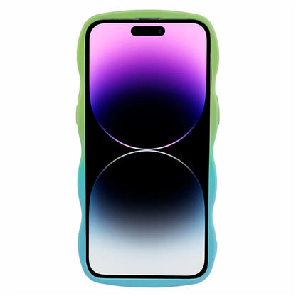 JTW Series for iPhone 14 Pro Max Case Anti-drop TPU Gradient Phone Back Protector