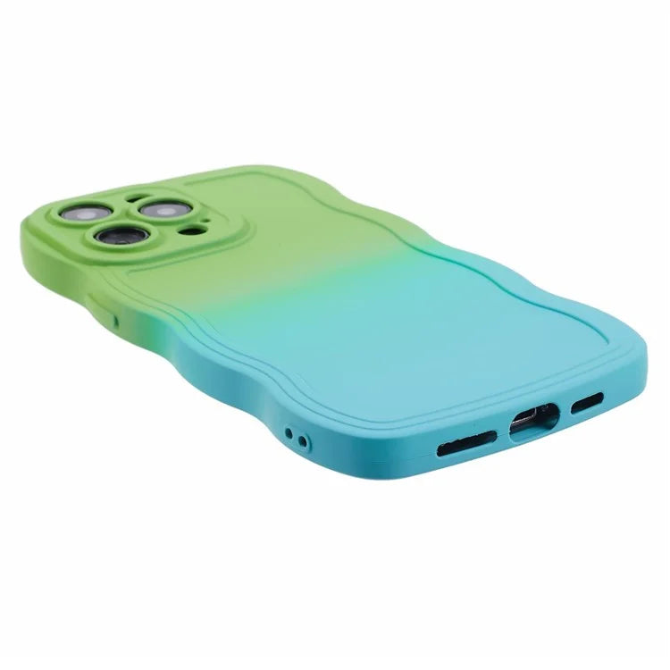 JTW Series for iPhone 14 Pro Max Case Anti-drop TPU Gradient Phone Back Protector