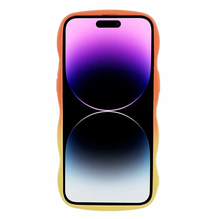 JTW Series for iPhone 14 Pro Max Case Anti-drop TPU Gradient Phone Back Protector