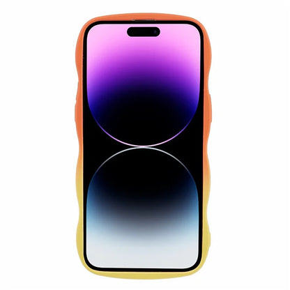 JTW Series for iPhone 14 Pro Max Case Anti-drop TPU Gradient Phone Back Protector