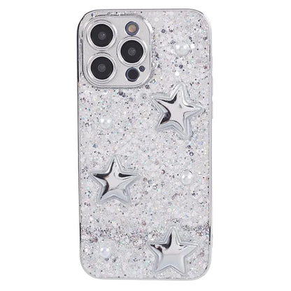 For iPhone 12 Pro Max Case 3D Epoxy Electroplated Phone Cover