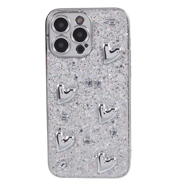 For iPhone 13 Pro Max Case 3D Epoxy Camera Protection TPU Phone Cover