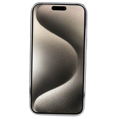 For iPhone 15 Pro Max Electroplating Case Soft TPU 3D Epoxy Phone Cover