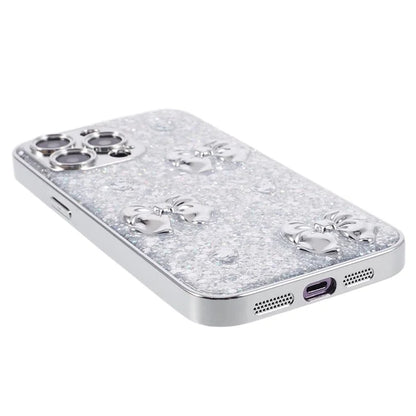 For iPhone 14 Pro Case Electroplated Precise Cutout Epoxy TPU Phone Back Cover