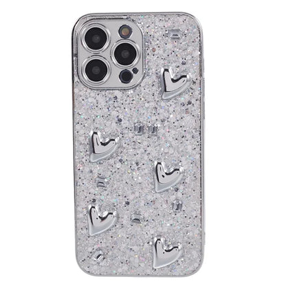 For iPhone 12 Pro Case 3D Epoxy Camera Protection Phone Cover