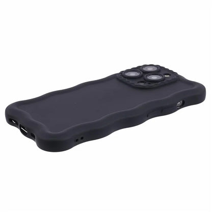 JQ Series for iPhone 15 Pro Max Matte Case Wavy Edge TPU Back Cover (Precise Cutout)