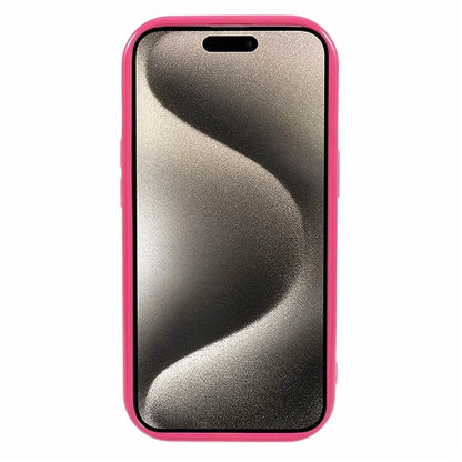 HYT Series For iPhone 15 Plus Case TPU Phone Cover with Electroplating Lens Frame (Precise Cutout)