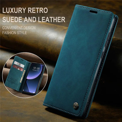 CASEME 013 Series For Xiaomi 13T / 13T Pro / Redmi K60 Ultra Case PU Leather Folio Stand Phone Cover