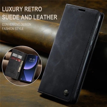CASEME 013 Series For Xiaomi 13T / 13T Pro / Redmi K60 Ultra Case PU Leather Folio Stand Phone Cover