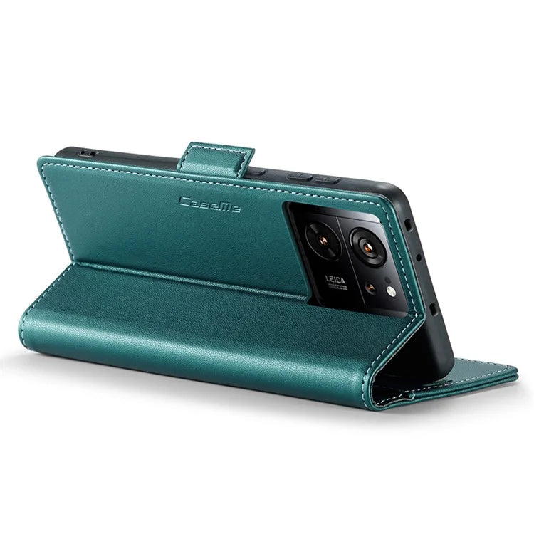 CASEME 023 Series For Xiaomi 13T / 13T Pro / Redmi K60 Ultra Case Leather Litchi Texture Phone Cover with Stand and Wallet