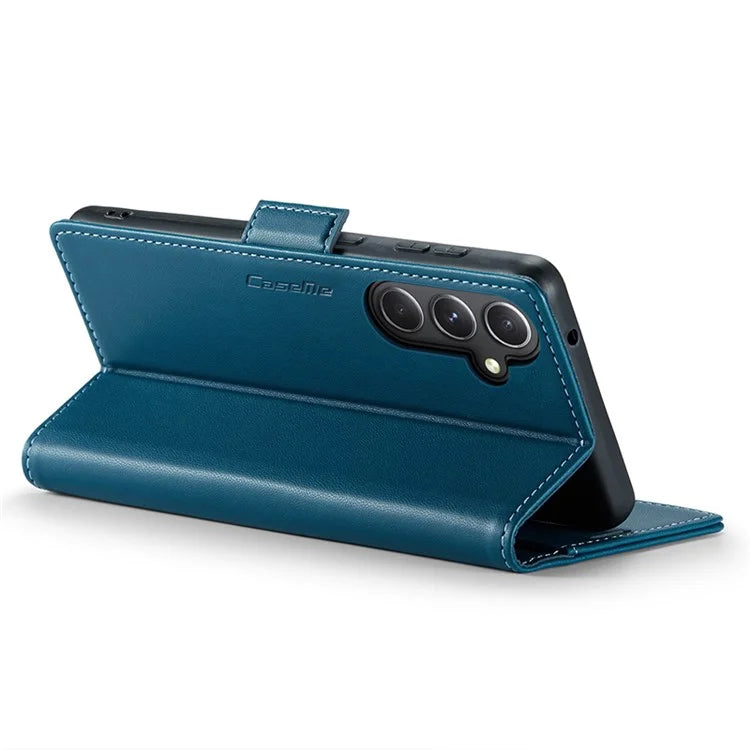 CASEME 023 Series For Samsung Galaxy S23 FE Case PU Leather RFID Blocking Phone Cover