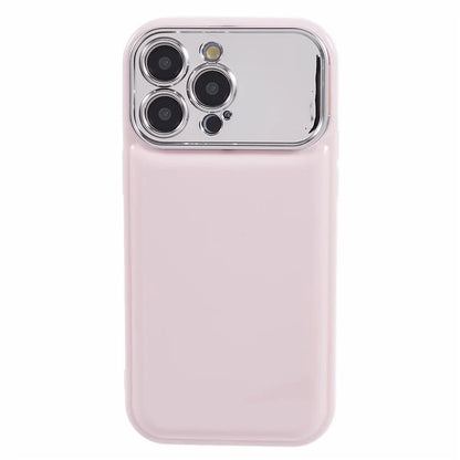HYT Series for iPhone 15 Pro TPU Case Electroplating Lens Frame Phone Cover (Precise Cutout)