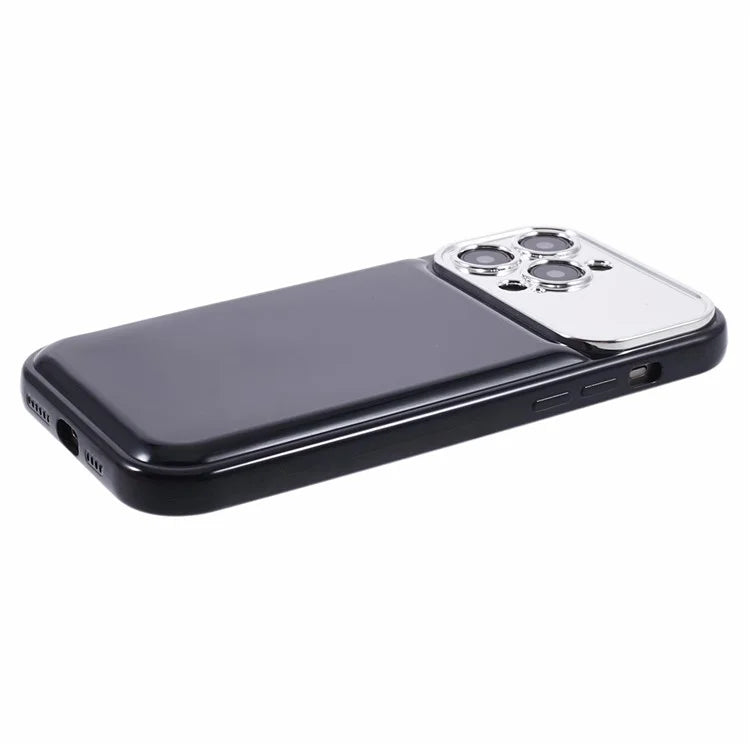 HYT Series for iPhone 15 Pro TPU Case Electroplating Lens Frame Phone Cover (Precise Cutout)