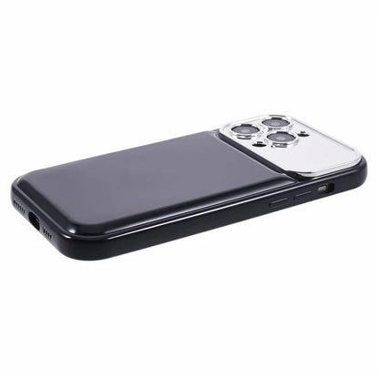 HYT Series for iPhone 15 Pro TPU Case Electroplating Lens Frame Phone Cover (Precise Cutout)