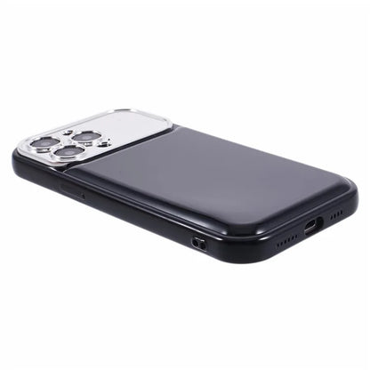 HYT Series for iPhone 15 Pro TPU Case Electroplating Lens Frame Phone Cover (Precise Cutout)