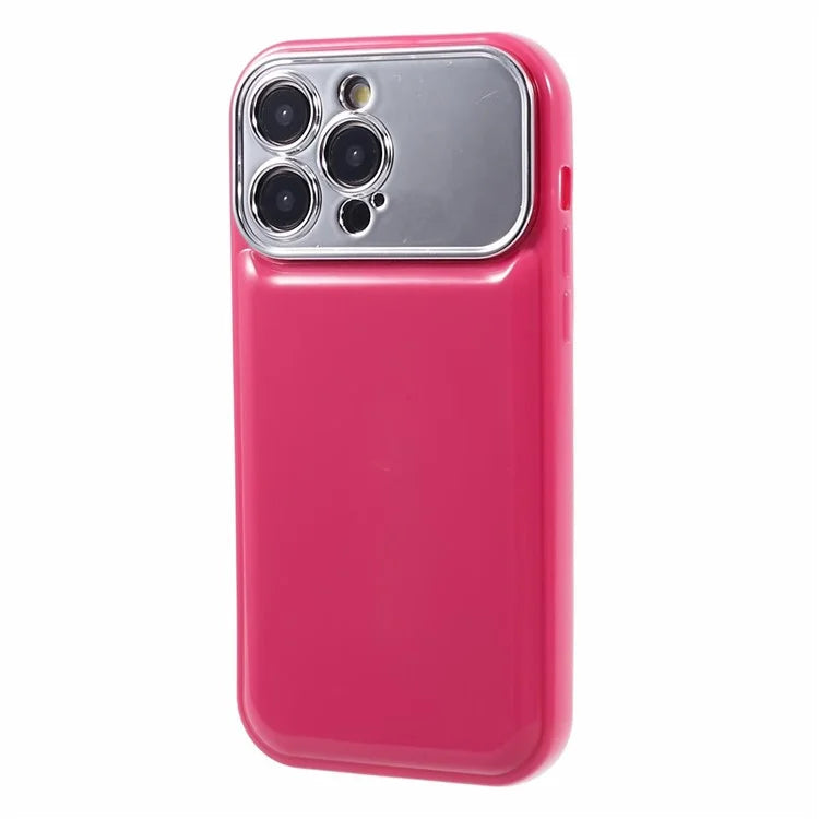 HYT Series for iPhone 15 Pro TPU Case Electroplating Lens Frame Phone Cover (Precise Cutout)